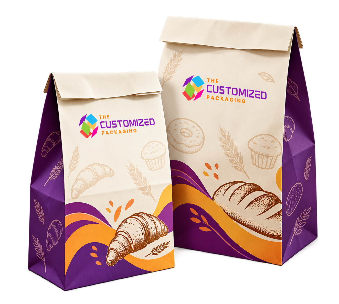 Custom Paper Food Bags — packaging view 2 thumbnail