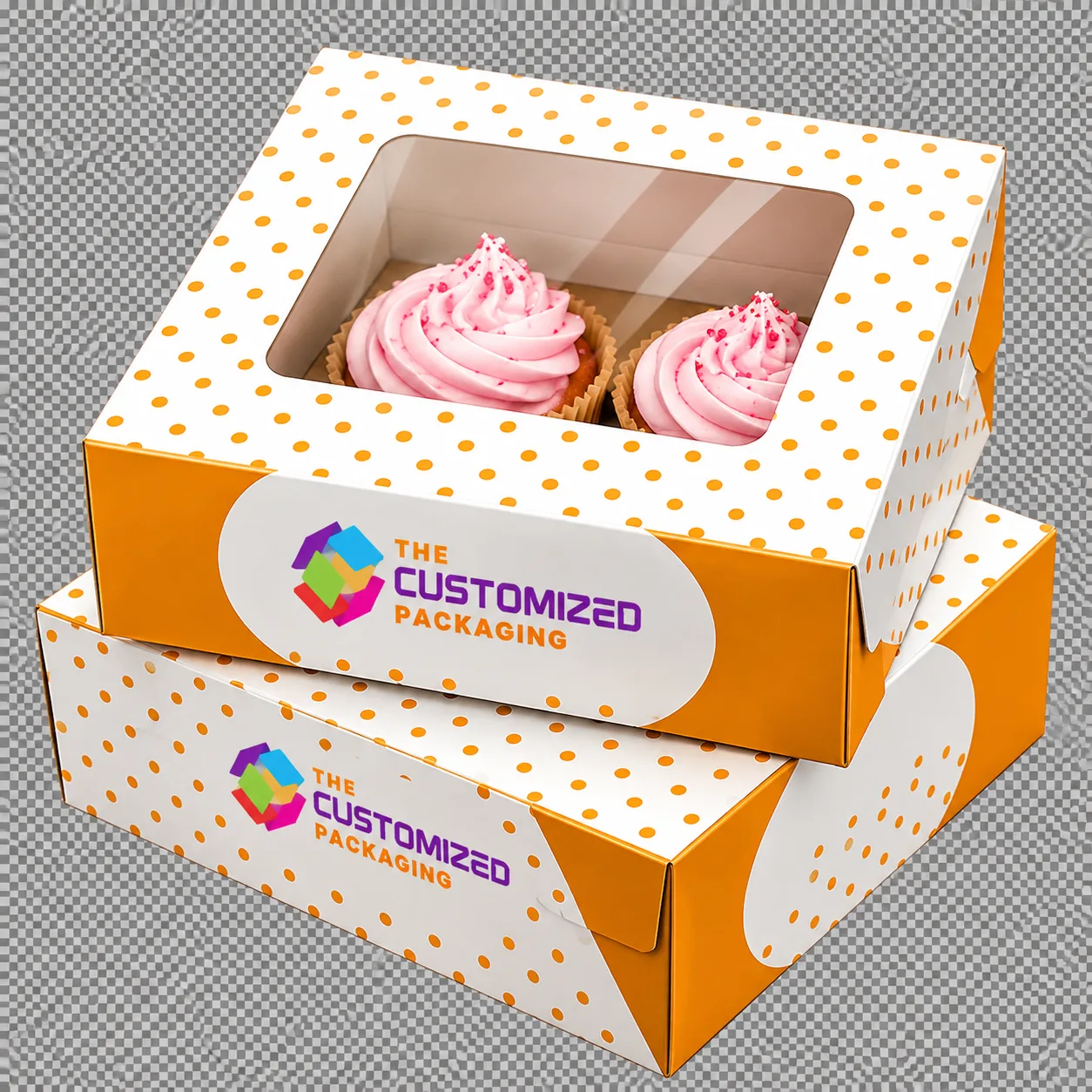 Custom 4 Corner Cake Boxes
