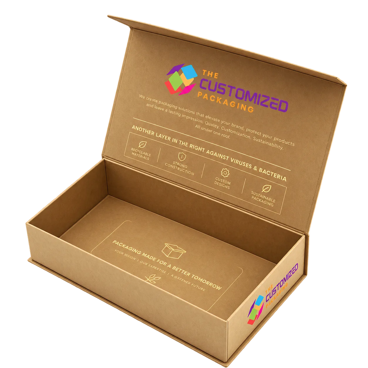 Custom Kraft Gift Boxes