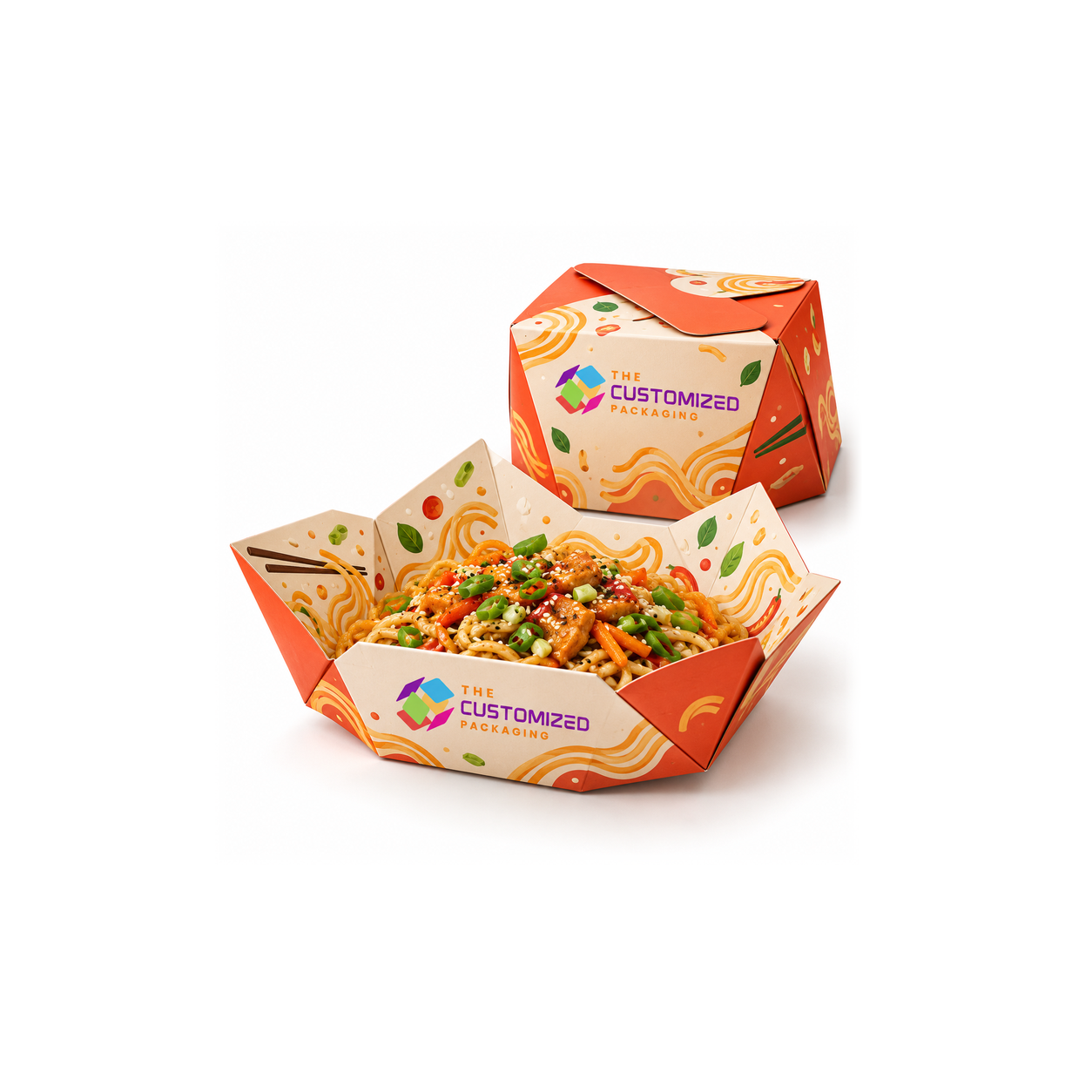 Custom Noodle Boxes — packaging view 4 thumbnail