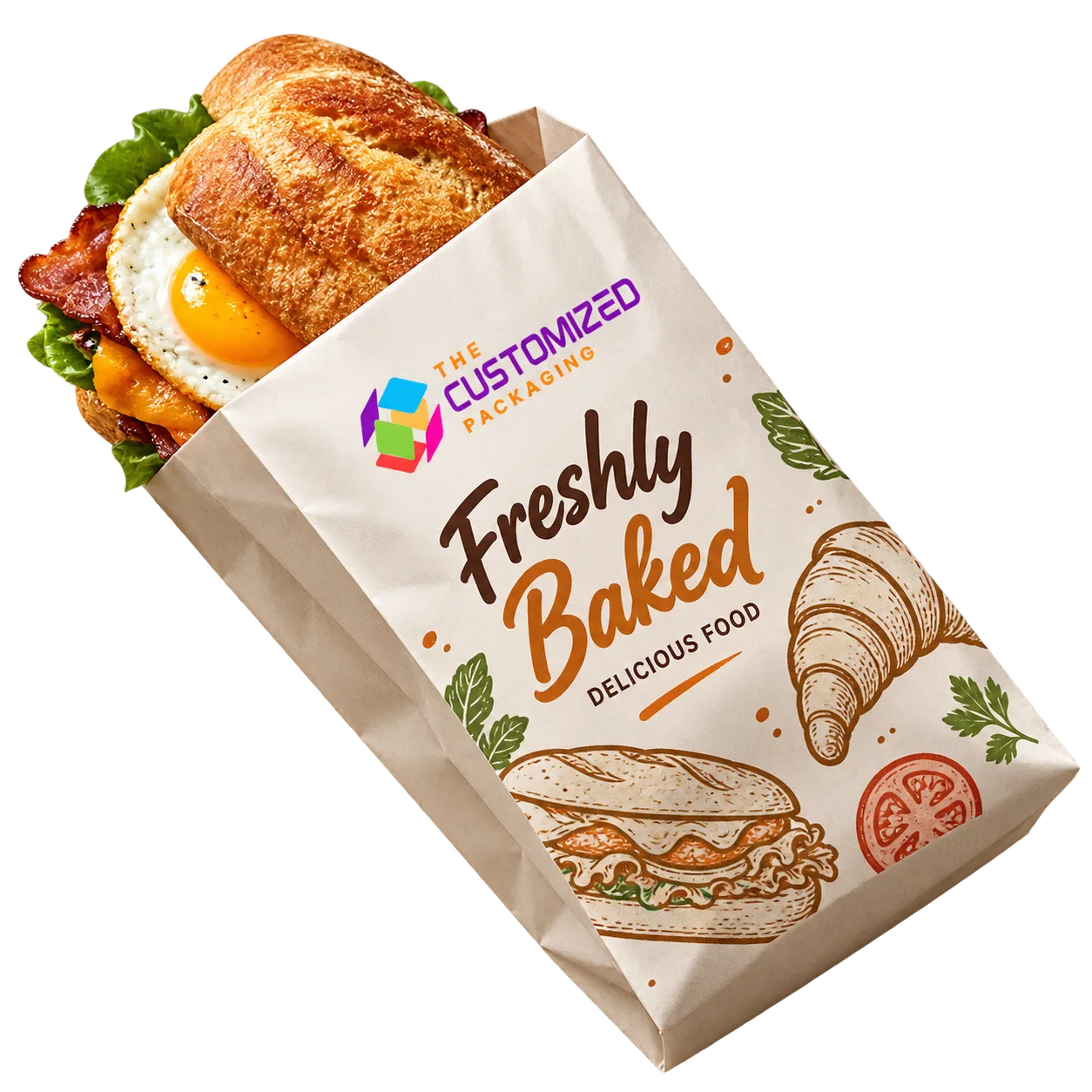 Custom Paper Food Bags