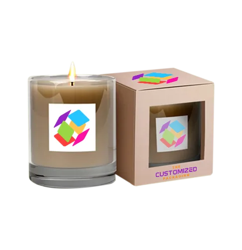 Custom Candle Boxes with Window
