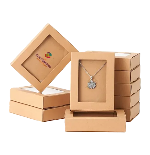 Custom Kraft Jewelry Boxes